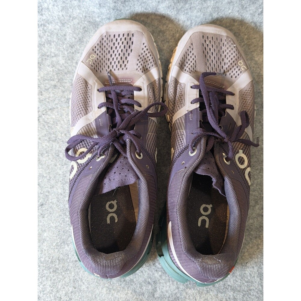 On Cloudventure Women’s Running Shoes Purple Gray Teal CloudTec Size 8 US 39 EU